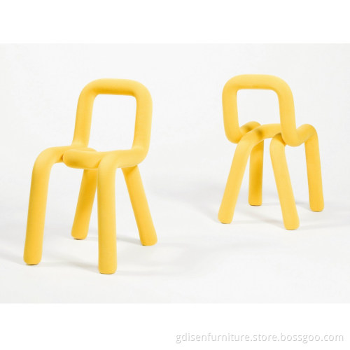 Modern steel tube bold chair replica